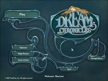 Dream Chronicles (USA) (Trial) screen shot title